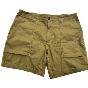Eddie Bauer Tan Brown Corduroy Shorts Mens Size 38 Hiking Outdoor Gorpcore